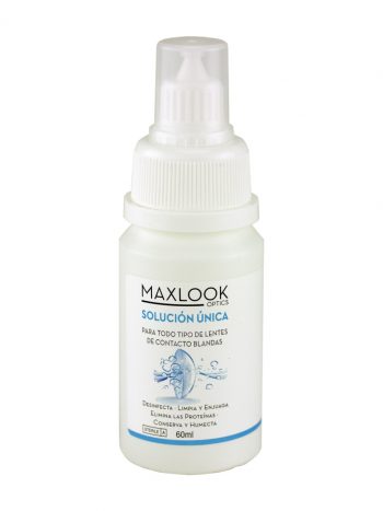 Maxlook Solución Única Para Lentes de Contacto Blandas 60ml